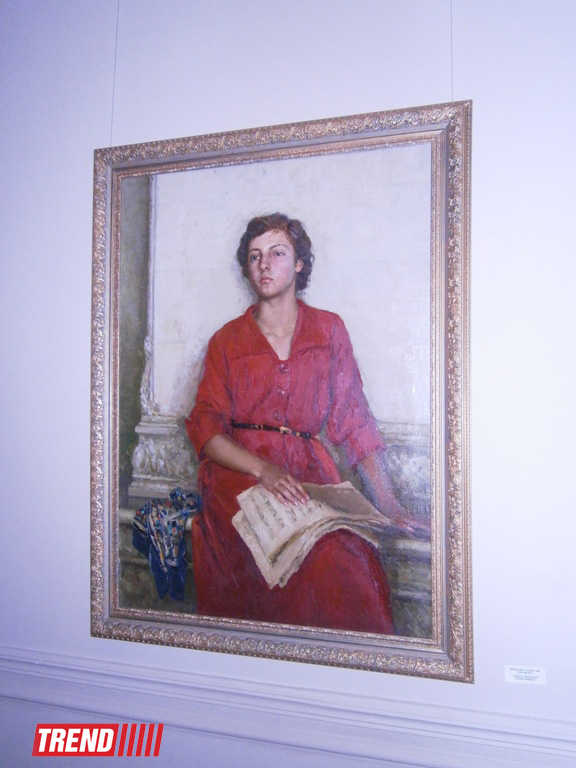 В Баку открылась выставка работ Таги Тагиева: Его имя золотыми буквами вписано в историю изобразительного искусства (фото)